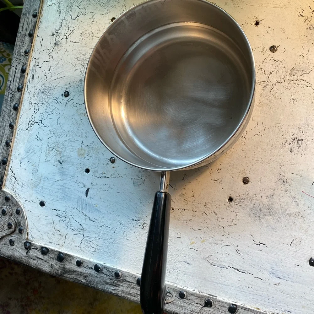 Revere Ware Upper Double Boiler Pan Stainless Steel